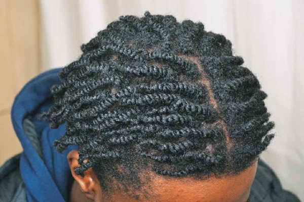 Two Strand Twist Men Short Hair